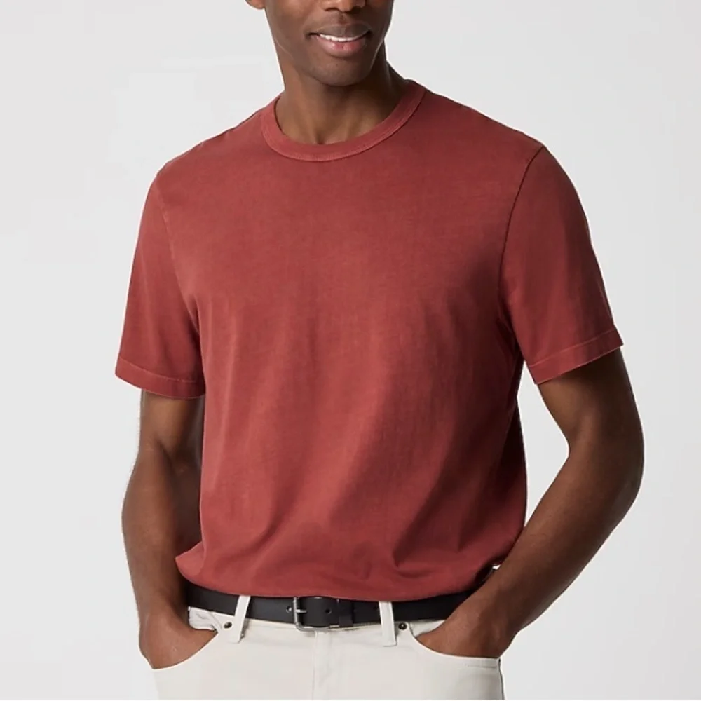 J crew warm chimney Garment-dyed tee